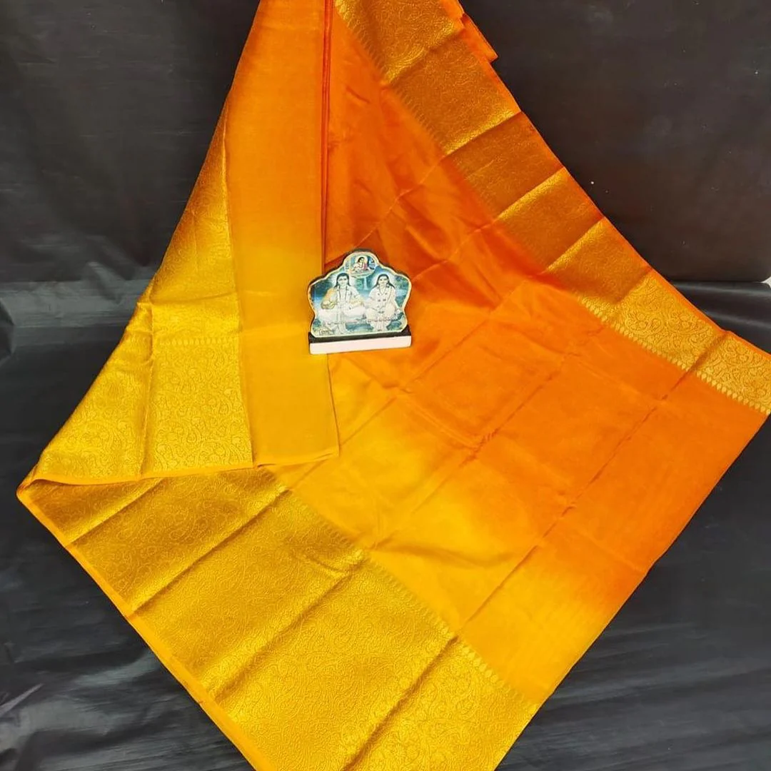 Banarasi Semi Dupion Soft Silk Saree - Image 7