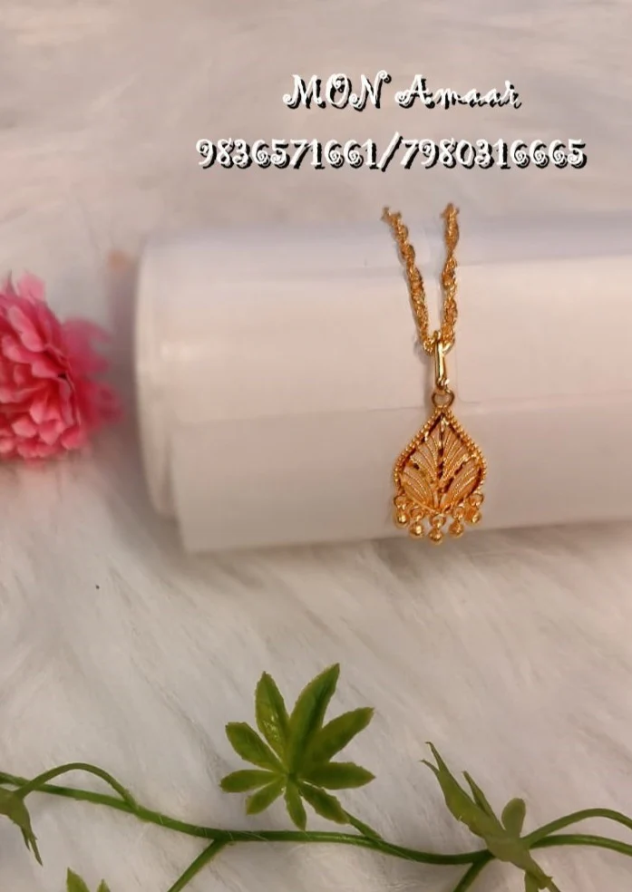 Gold Plated Chain and Locket Set - Image 13