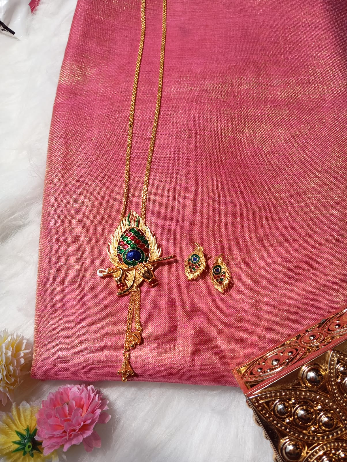 Bansuri (Gold Plated Necklace Set) - Image 11