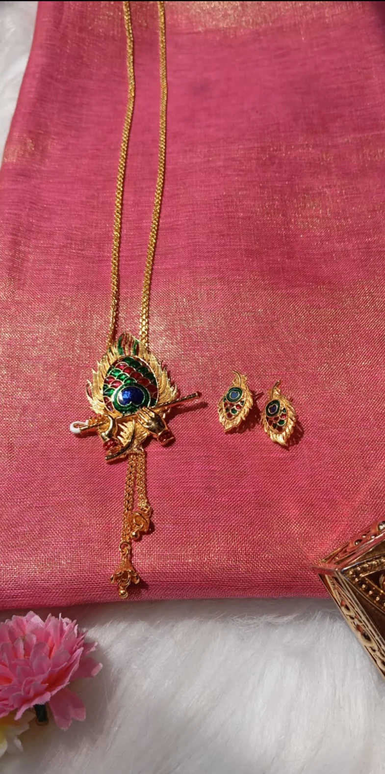 Bansuri (Gold Plated Necklace Set) - Image 12