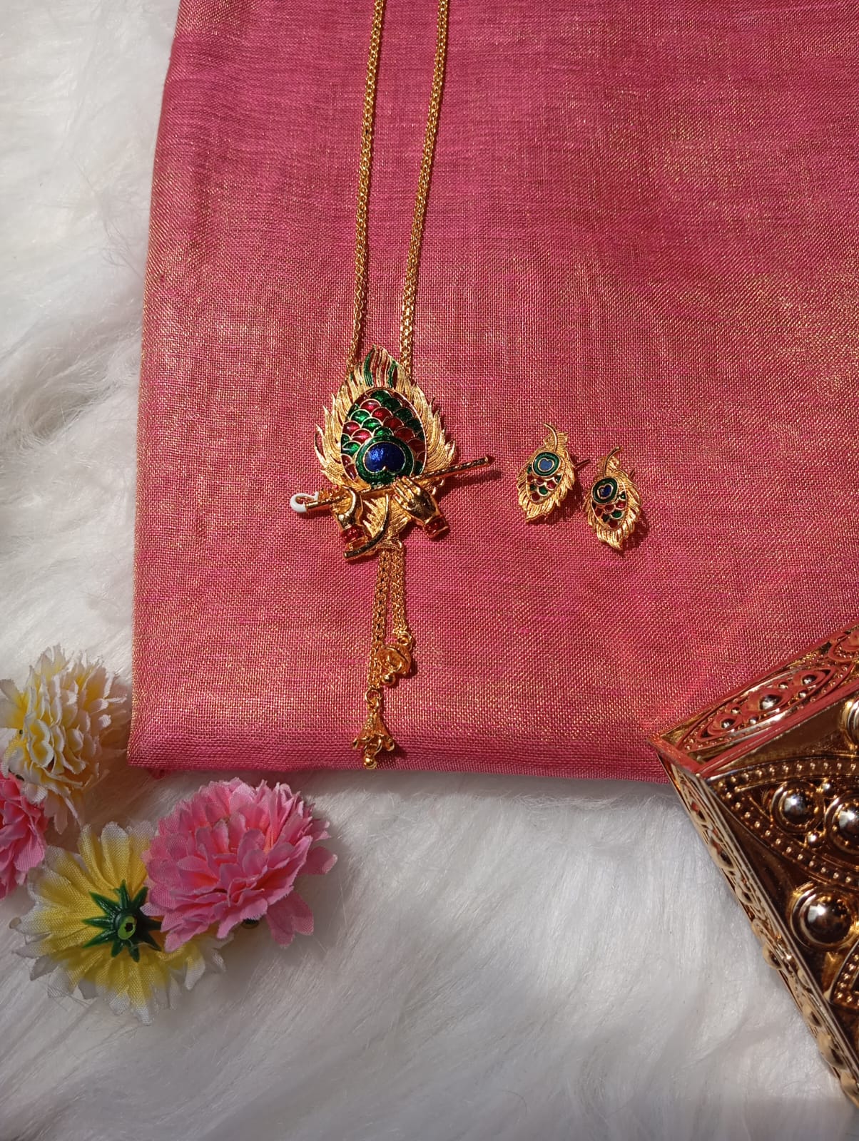 Bansuri (Gold Plated Necklace Set) - Image 14