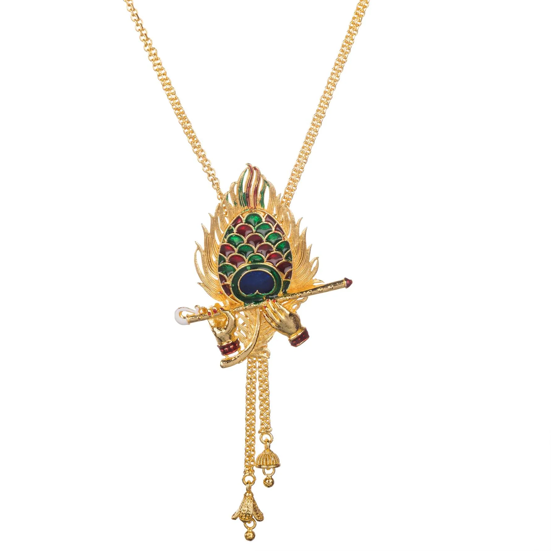Bansuri (Gold Plated Necklace Set) - Image 3