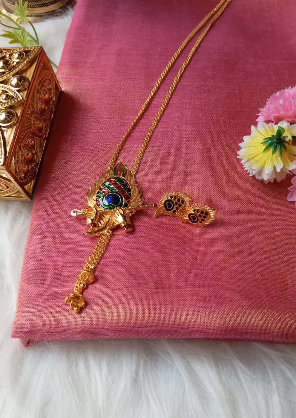Bansuri (Gold Plated Necklace Set) - Image 5