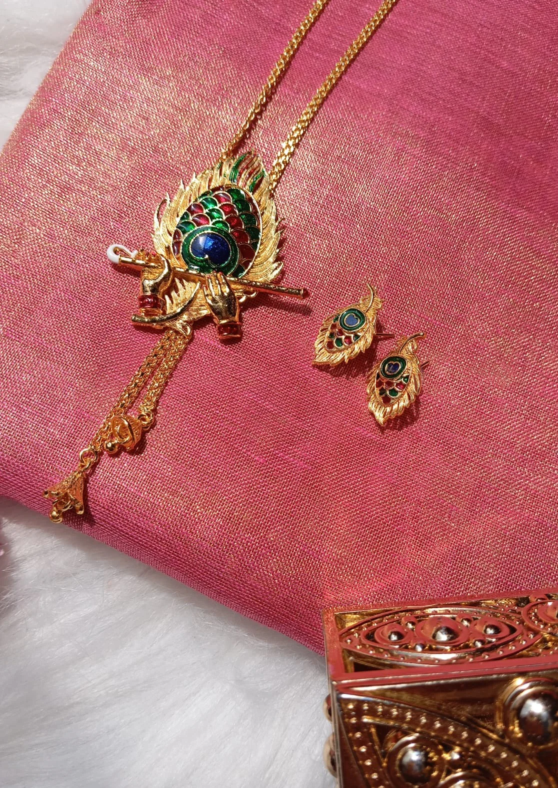 Bansuri (Gold Plated Necklace Set) - Image 8
