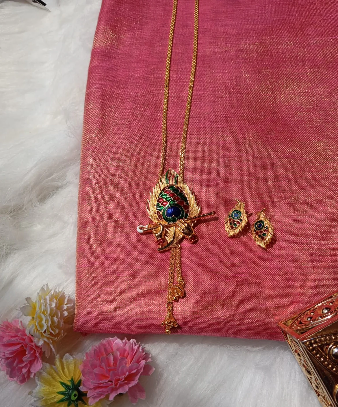 Bansuri (Gold Plated Necklace Set) - Image 9