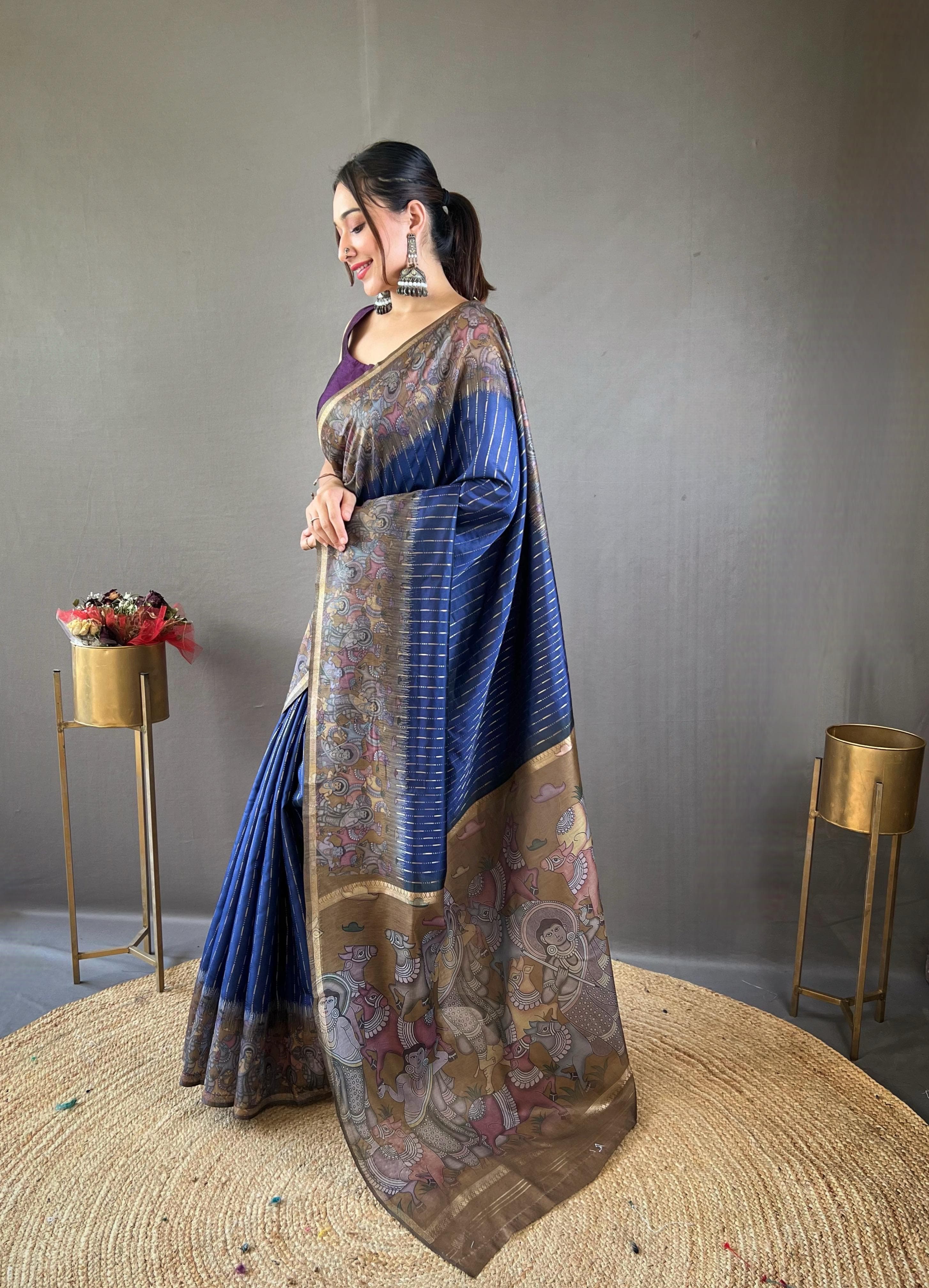 In Love With Chanderi Silk Saree - Image 3