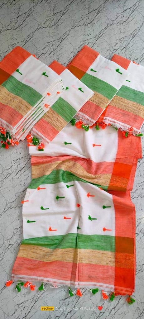 Celebrating Our Nation- Republic day Special Day Saree - Image 5