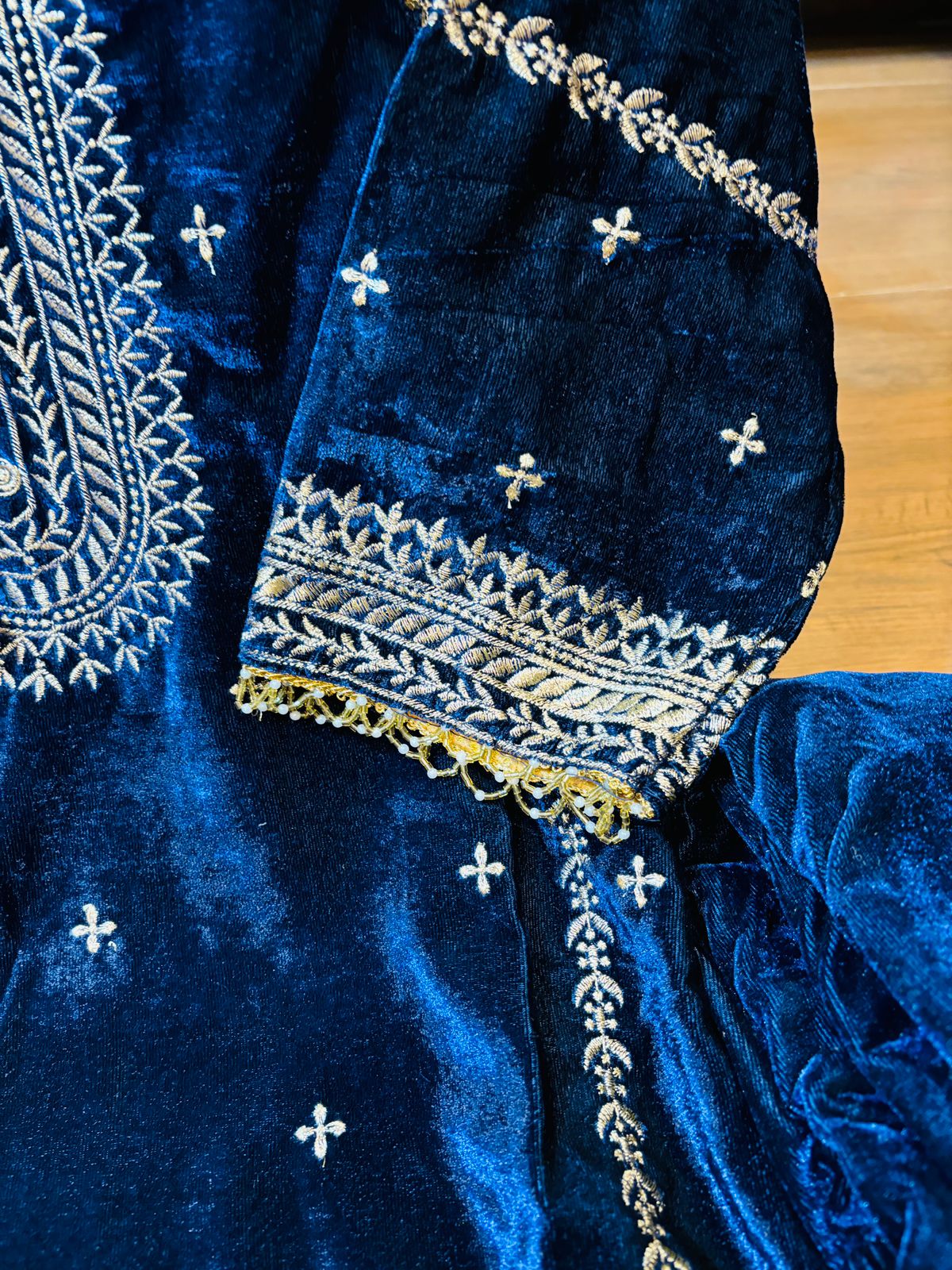 Royal Velvet kurti set - Image 7